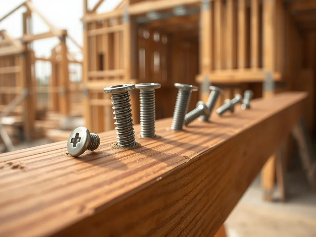 Zastosowanie wkrętów ciesielskich w nowoczesnym budownictwie drewnianym